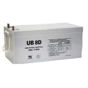 Universal Sealed Gel 12 Volt 250AH Battery (UB8D GEL)