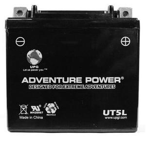 Adventure Power Sport 12 Volt 4AH Sealed AGM Battery (UT5L)