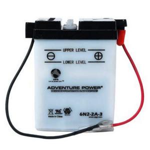 LEOCH Power Sport 6V (6N2-2A), Conventional Battery with Acid Pack