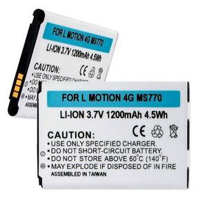 LG MOTION 4G MS770 3.7V 1200mAh LI-ION BATTERY (9322118714)