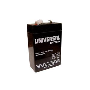 Universal Sealed AGM 6 Volt 3.2AH Battery (UB632)
