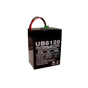 Universal Sealed AGM 6 Volt 12AH Battery (UB6120)