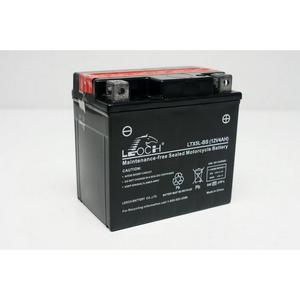 LEOCH Power Sport 12 Volt Battery (LTX5L-BS), Dry Charged AGM Maintenance Free