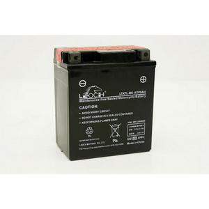 LEOCH Power Sport 12 Volt Battery (LTX7L-BS), Dry Charged AGM Maintenance Free