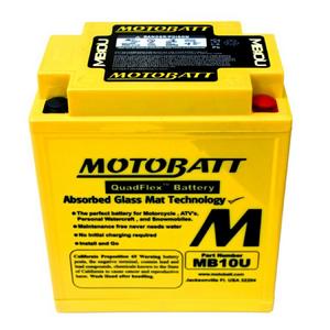 MOTOBATT MB10U - 12Volt Absorbed Glass Mat (AGM) Battery