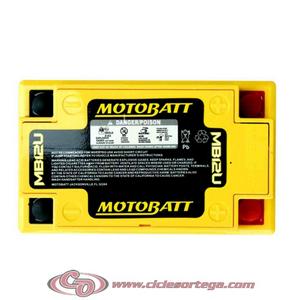 MOTOBATT MB12U - 12Volt Absorbed Glass Mat (AGM) Battery