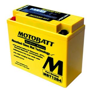 MOTOBATT MBT12B4 - 12Volt Absorbed Glass Mat (AGM) Battery