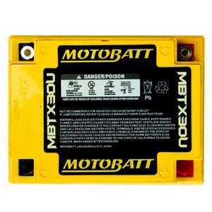 MOTOBATT MBTX30U - 12Volt Absorbed Glass Mat (AGM) Battery