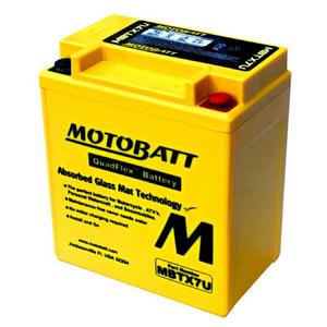 MOTOBATT MBTX7U - 12Volt Absorbed Glass Mat (AGM) Battery
