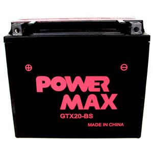Power Max    12 Volt  Battery (GTX20-BS)