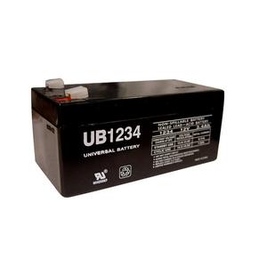 Universal Sealed AGM 12 Volt 3.4AH Battery (UB1234)