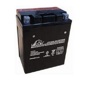 LEOCH Power Sport 12 Volt Battery (LTX14AHL-BS), Dry Charged AGM Maintenance Free