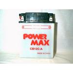 Power Max    12 Volt  Battery (CB12C-A)