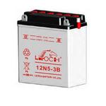 LEOCH Power Sport 12 Volt Battery (12N5-3B), Conventional Battery with Acid Pack