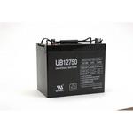 Universal 12 Volt 75AH Sealed AGM Battery (UB12750) Size 24