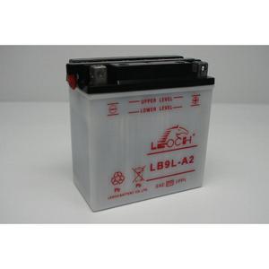 LEOCH Power Sport 12V  (LB9L-A2), Conventional Battery with Acid Pack