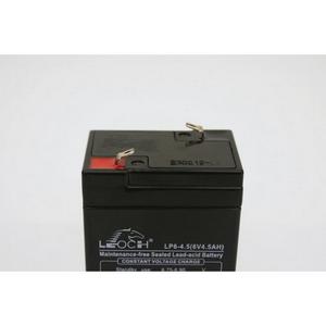 LEOCH Sealed AGM 6 Volt Battery - LP6-4.5T1