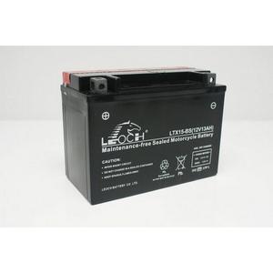 LEOCH Power Sport 12 Volt Battery (LTX15-BS), Dry Charged AGM Maintenance Free