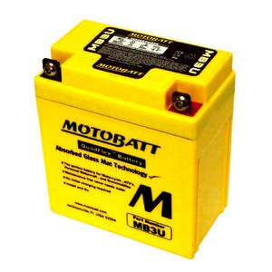 MOTOBATT MB3U - 12Volt Absorbed Glass Mat (AGM) Battery