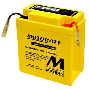 MOTOBATT MBT6N6 - 6Volt Absorbed Glass Mat (AGM) Battery