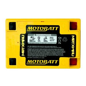 MOTOBATT MBTX14AU - 12Volt Absorbed Glass Mat (AGM) Battery