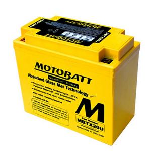 MOTOBATT MBTX20U - 12Volt Absorbed Glass Mat (AGM) Battery