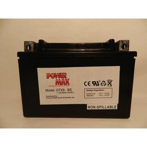 Power Max    12 Volt  Battery (GTX9-BS)