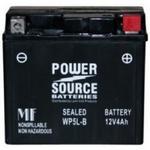 Power Source    12 Volt  Battery (WP5L-B),  Sealed AGM