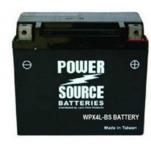 Power Source 12 Volt 3AH 80CCA Sealed AGM Battery (WPX4L-BS)