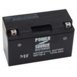 Power Source 12 Volt 6.50AH 125CCA Sealed AGM Battery (WP7B-4)