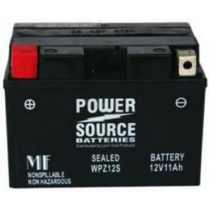 Power Source 12 Volt 11AH 250CCA Sealed AGM Battery (WPZ12S)
